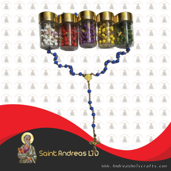 Pearl Rosary In Glass Bottle - Image 2