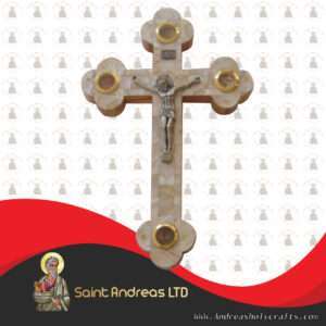 White Mother Of Pearl Cross