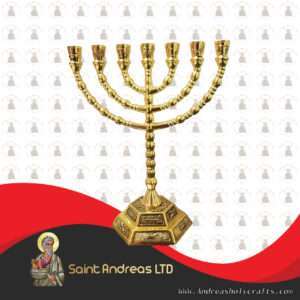 Rounded Menorah