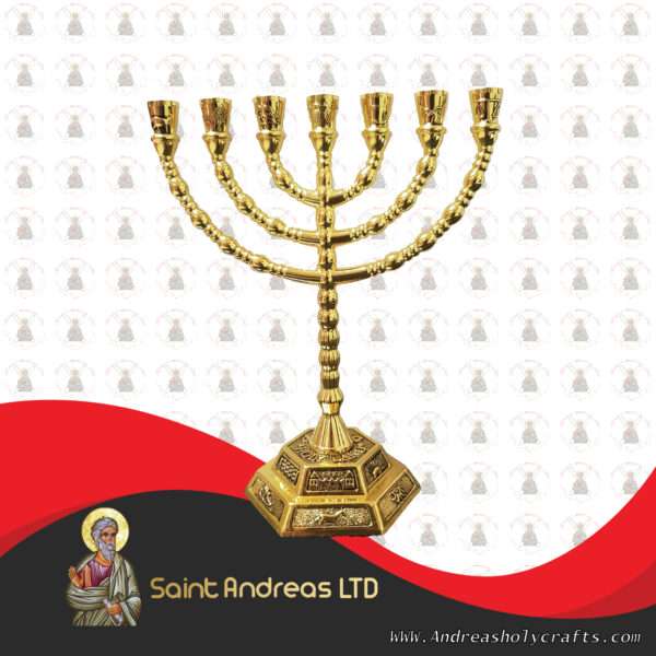 Rounded Menorah