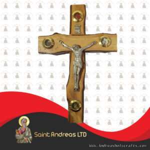 Olive Wood Peel Cross