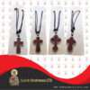 Hanger With Wood Pendent