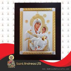 Mary Of Bethlehem Nikolaus Silver Big Icon