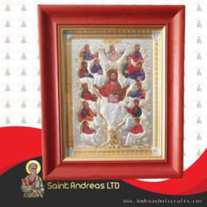 Tree Of Life Nikolaus Silver Icon With Glass
