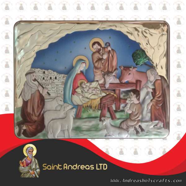 Nativity Silver Icon