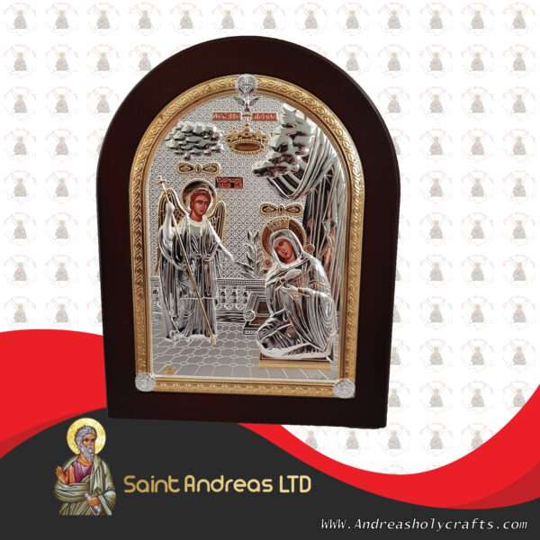 Annunciation Nikolaus Silver Icon