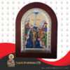 Baptism Frame Nikolaus Silver Icon