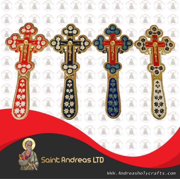 Metal Cross with Case