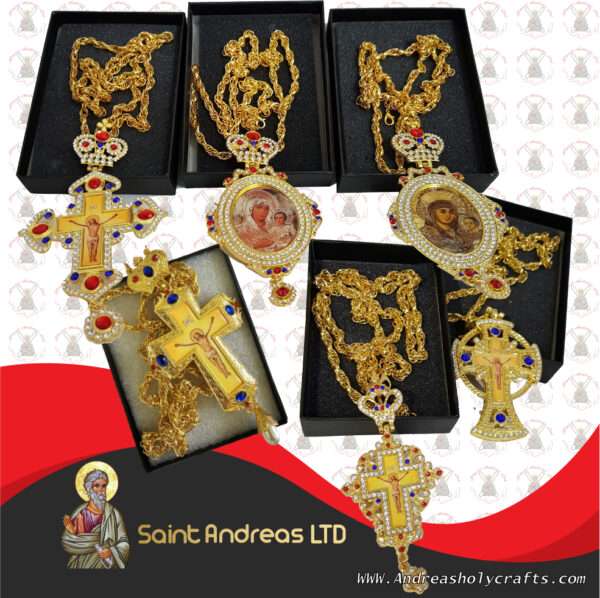 Golden Bishop Cross