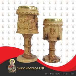 Olive Wood Chalice