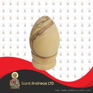 Olive Wood Egg