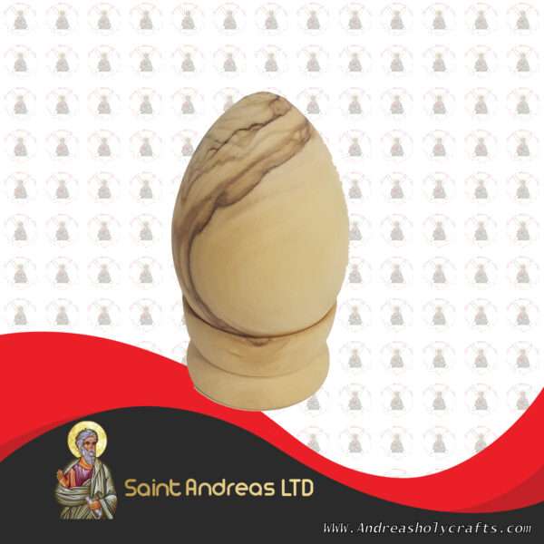 Olive Wood Egg