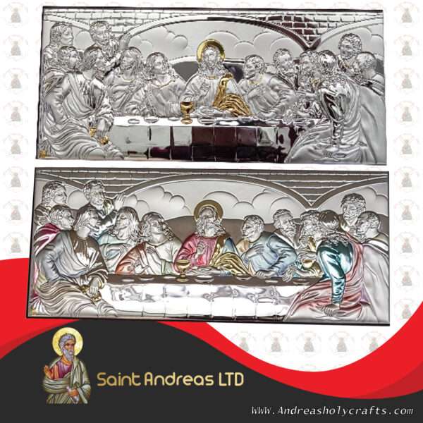 Last Supper Nikolaus Silver Icon