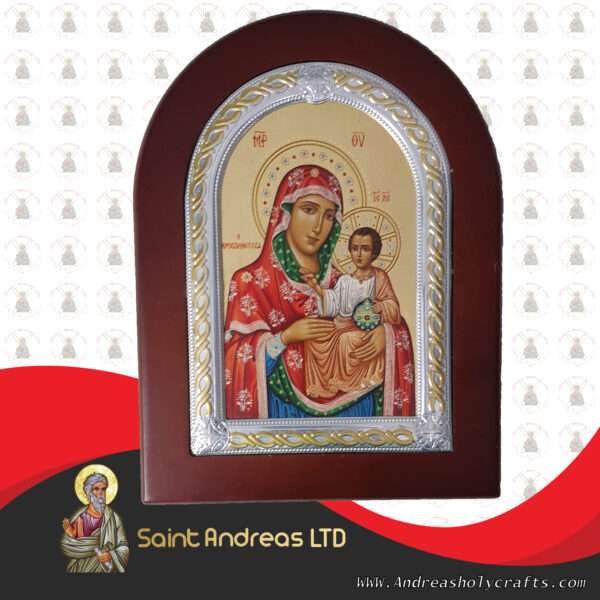 Mary Of Jerusalem Frame Nikolaus Silver Icon