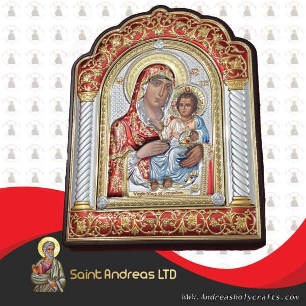 Mary Of Jerusalem Nikolaus Silver Icon 300-BO - Image 2