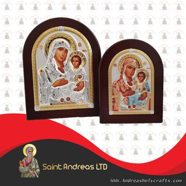Mary Of Jerusalem Nikolaus Silver Icon