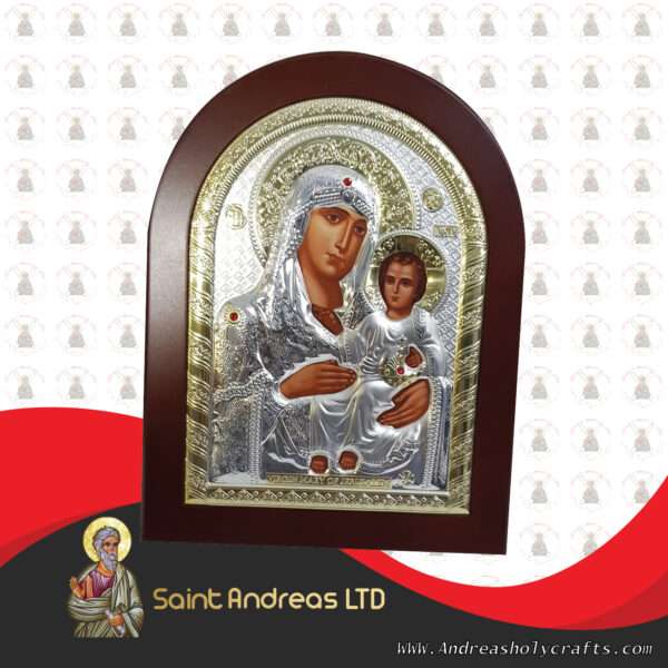 Mary Of Jerusalem Silver Andreas Icon