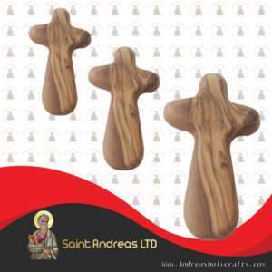 Olive Wood Comfort Cross