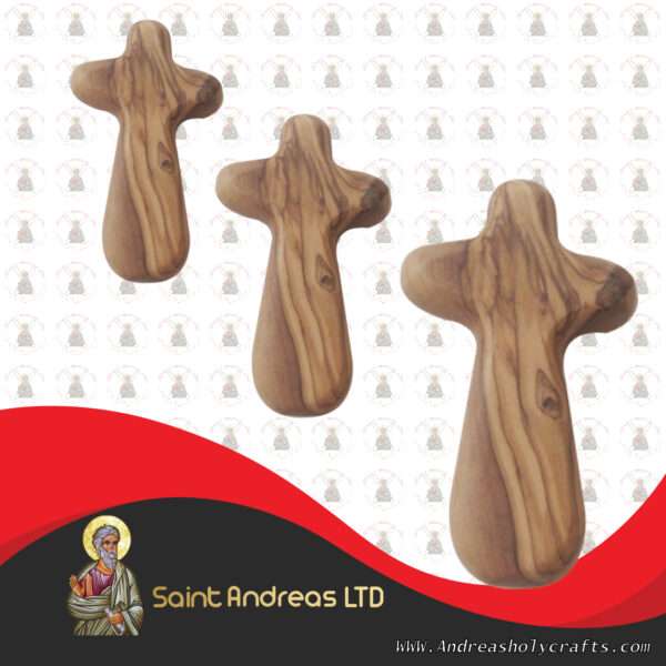 Olive Wood Comfort Cross