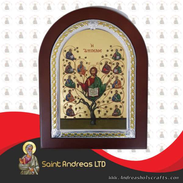 Tree Of Life Frame Nikolaus Silver Icon