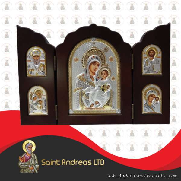 Triptec Bethlehem Nikolaus Silver Icon