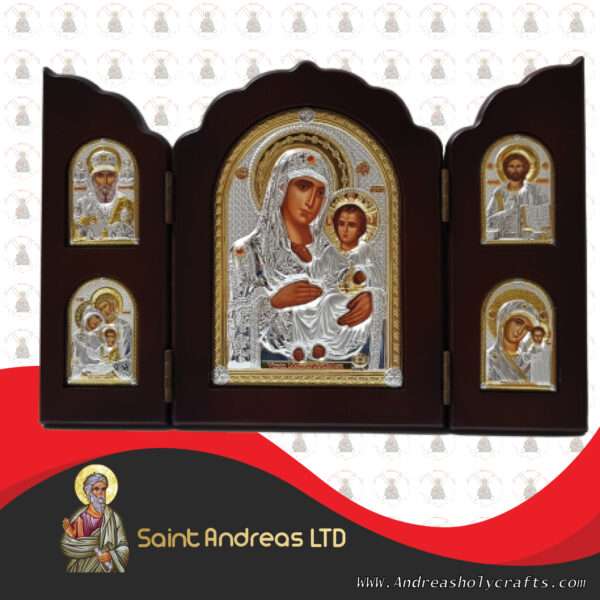 Triptec Jerusalem Nikolaus Silver Icon