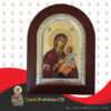Virgin Frame Nikolaus Silver Icon