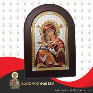 Vladimir Mary Nikolaus Silver Icon