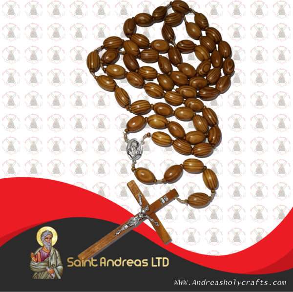 Wall Hanging Wood Rosary