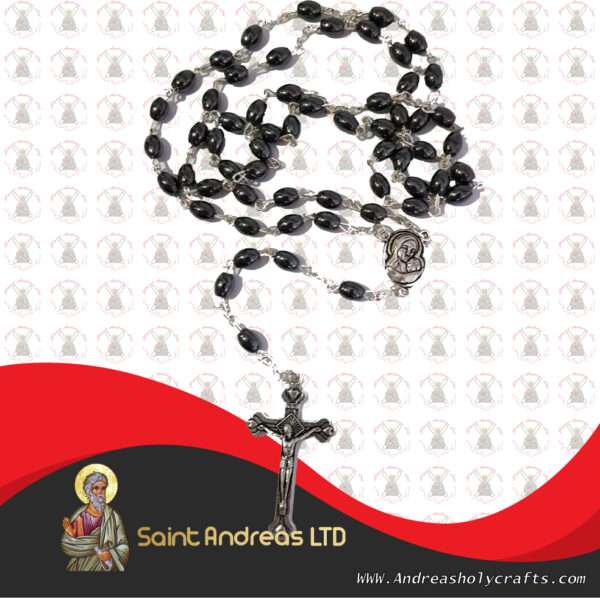 Wire Hematite Rosary