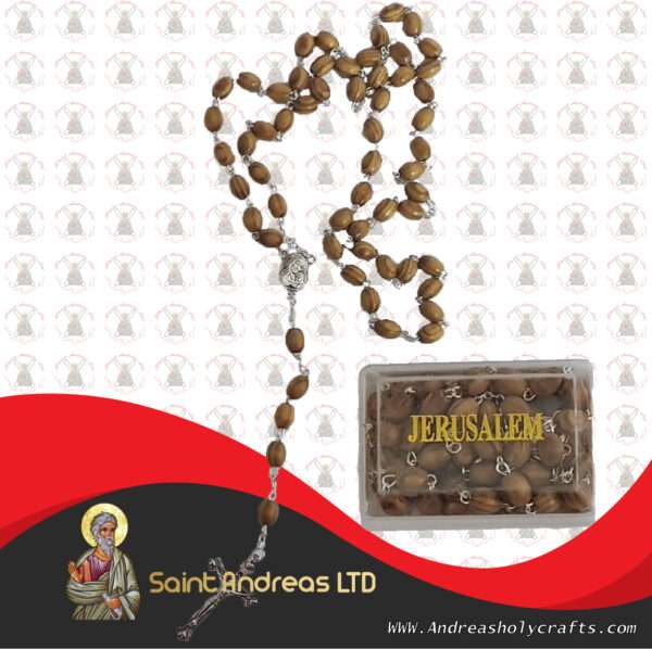 Wire Wood Rosary