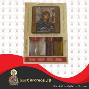 Set Of 4 Bottles With Icon