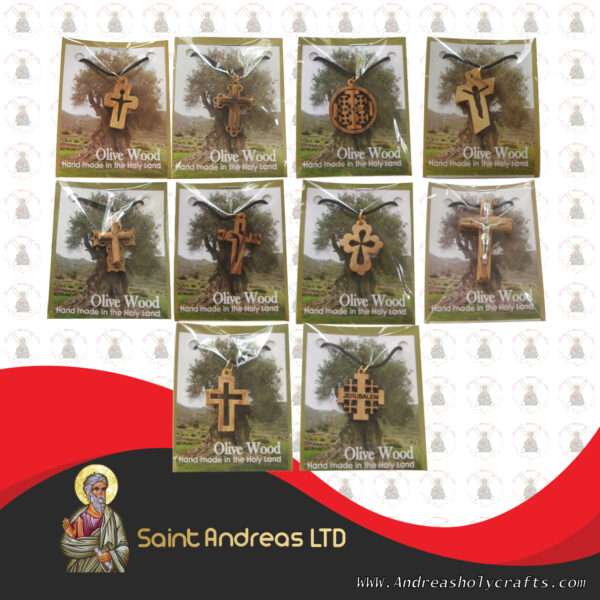 Olive Wood Charms 2
