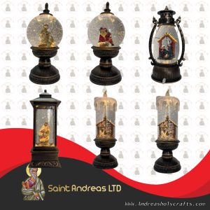 Olive-Wood-Saint-Andreas-Holy-Crafts--Musical-Elecrical-Lamp