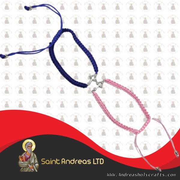Thread Bracelet with Crosses A - Image 3