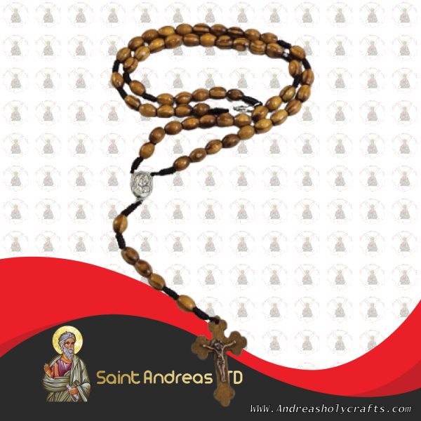 Olive-Wood-Saint-Andreas-Holy-Crafts--Thread-Wood-Or-Rosary